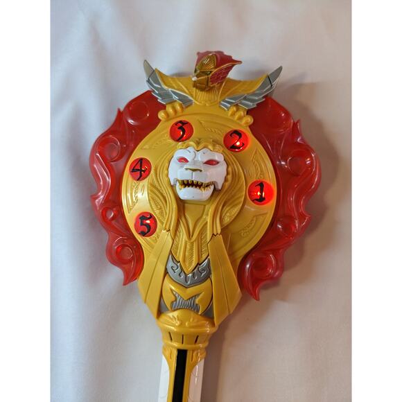 Power Rangers Mystic Force Full Size Cosplay Staff Official Bandai Light Sound - Picture 9 of 15